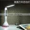 Eye Protection Desk Lamp 3 Level Brightness Touch-Sensitive Control Dimmer Table Lamp with Calendar, Temperature Alarm Clock Fun