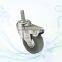Medium Duty Furniture Wheel All Size Swivel Rubber Caster Wheel