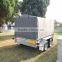 Gray 450D Oxford Trailer Cover with grommet