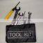 Bicycle repair tools kit