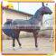 KANO6157 Artificial Realistic Fiberglass Life Size Horse Statue For Sale