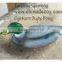 14inch plastic simulation duck for garden decoration