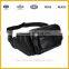 Black Men Genuine Leather Waist Bag High Quality Waterproof