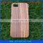 Custom logo laser designs bamboo wood phone case for iphone 5