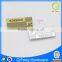 Q-3319 custom metal tag shineing gold color