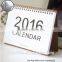 Factory Price Custom Arab Cane Wall Scroll Desk Calendar Factory Customized Design