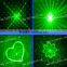 Mini laser light 300mW RGB 20 gobos and 3W blue LED light with remote control