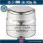 30g silver color round plastic bottle,acrylic jar,lotion jar and cap with shiny silver rim