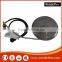 SUS304 outdoor firepit table/patio heater/match or electric ignition/thermocouple/safety valve/Cover fireglass options