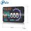 Hottest Car Head Up Display Multi-color Screen OBDII System Speed Display