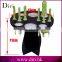 Round shape Wholesale 14 Holes Makeup Brush Drying acylic Rack