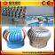 High Quality Factory And Industrial No Power Roof Fan Sale / industrial roof extractor fan