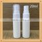 plastic pet sprayer bottle 20ml travel bottle