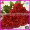Artificial Single real touch red rose for wedding