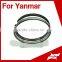 Taiwan riken piston ring for Japan Yanmar 2S marine diesel engine spare parts