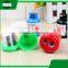 portable plastic colorful funny child cartoon gas bottle tank cylinder double pencil sharpener