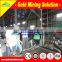 Diesel engine mini small portable mobile wheels gold shaking table separating machine