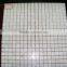 White Square marble mosaic and circle design also valid