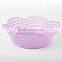 OEM multi-function plastic fruit baskets for storage