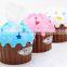 Wholesale Stock Small Order Ice Cream Plastic Tissues Storage Box Napkin Holder