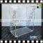 Clear Acrylic Serving Cart Glass Moving Trolley From Shenzhen Yidong