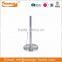 Standing stainless steel kitchen paper towel holder