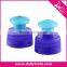 24/410mm Blue Mushroom Shape Plastic Ball Cap, PP Screw Cap