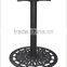 wheel shape iron base