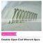 8*10 10*12 12*14 14*17 17*19 19*22 ....30*32mm Double Open End Wrench 9pcs D/E Open Spanner Open Jaw Spanner