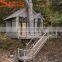 Artificial tree house like container house luxury in outdoor