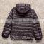 2016 Customized Manufacture Fashionable Winter Thin Ladies Down Jacket With Hoodie