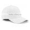 Metal Logo White 100% Cotton Fitted Baseball Cap