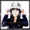 CX-C-173B  Custom Wholesale Lady Cap Mink Fur Women Bucket Hat