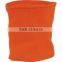 promotional winter warm orange color adult polar fleece neck warmer hats
