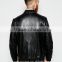2016 Men's Hot sale Cool Black Leather Bomber Jacket