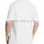 Men White Short Sleeve Uniform Work Tshirt