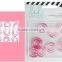 Planner paper clip round shape clip stainless steel plating planner accessories