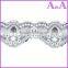 china diamond lace for wedding design embroidery bridal sewing lace trim for women dress