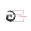 3mm Acrylic Ear Stretcher Expander Spiral Black Ear Expander Ear Plug