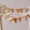 Vintage Cake Topper Cake Flags Baner/Bunting Engaged, Happy Birthday, Just Married