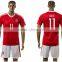 Custom Sublimation Soccer Wears 100 % Polyester / custom team name and numbers