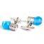 New Blue Light Lamp Bulb suit mens shirt cufflinks