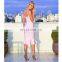 Women dresses summer pink spaghetti strap mermaid midi sexy bandage dresses