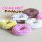 Crochet donuts ,knitted food pattern, donut-souvenir