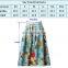 Grace Karin Women Pleated Big Size Vintage Skirt Pinup 50S 60S Cotton Floral Print Skirt CL6294-6