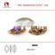 Decorative Stone by Machine Cut Point Back Crystal