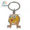 custom design hard enamel birds logos shape Wholesale harm enamel keychain