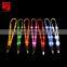 Colorful Reflective Heat Transfer Polyester Led Flashing Lanyards