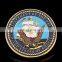 Custom best selling gold plated color filled in American style coin