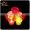 Paty supplies flashing light up glow wedding accessories battery operated frameless candle